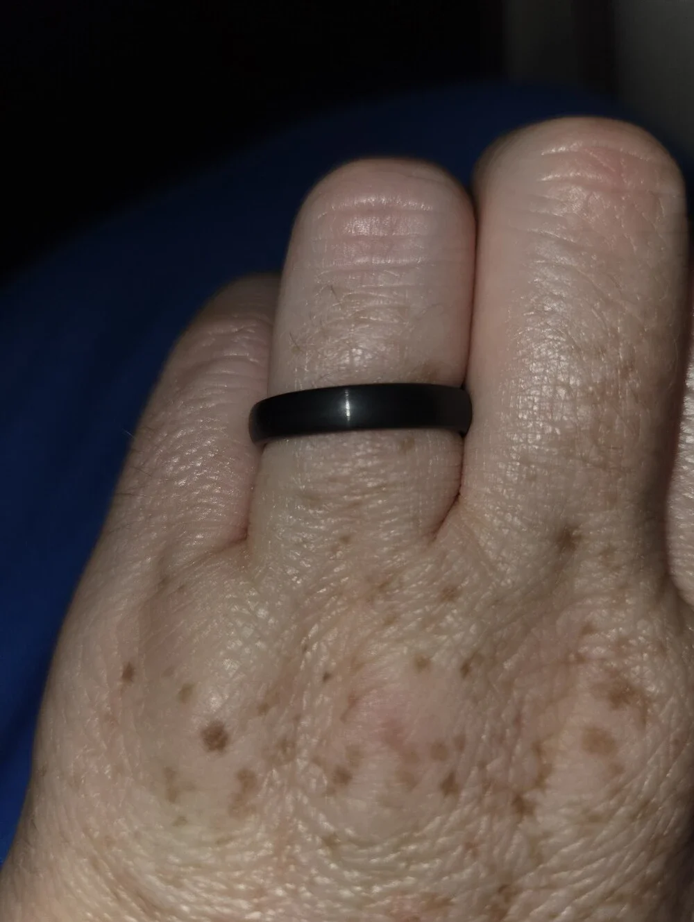 Black Tungsten Carbide Ring Size 9 Men’s Unisex Wedding Band